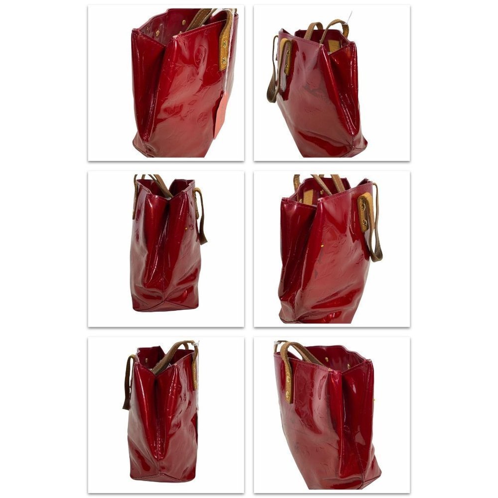 Louis Vuitton Tote Bag Read PM Red Vernis 009188M - Picture 5 of 13
